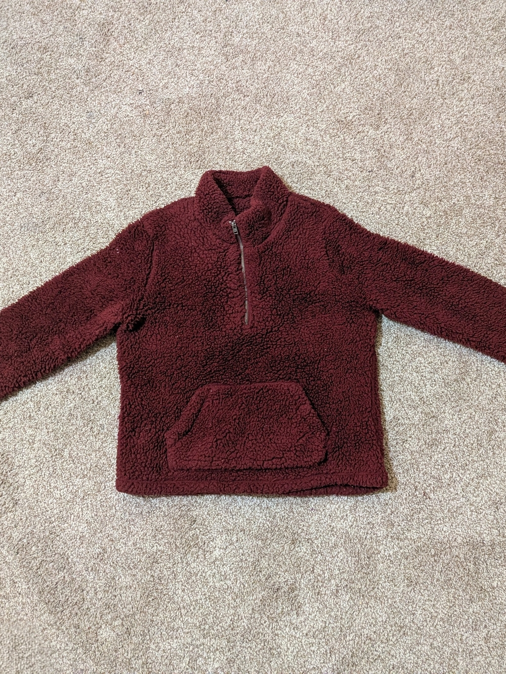 Hollister Fleece Quarter Zip